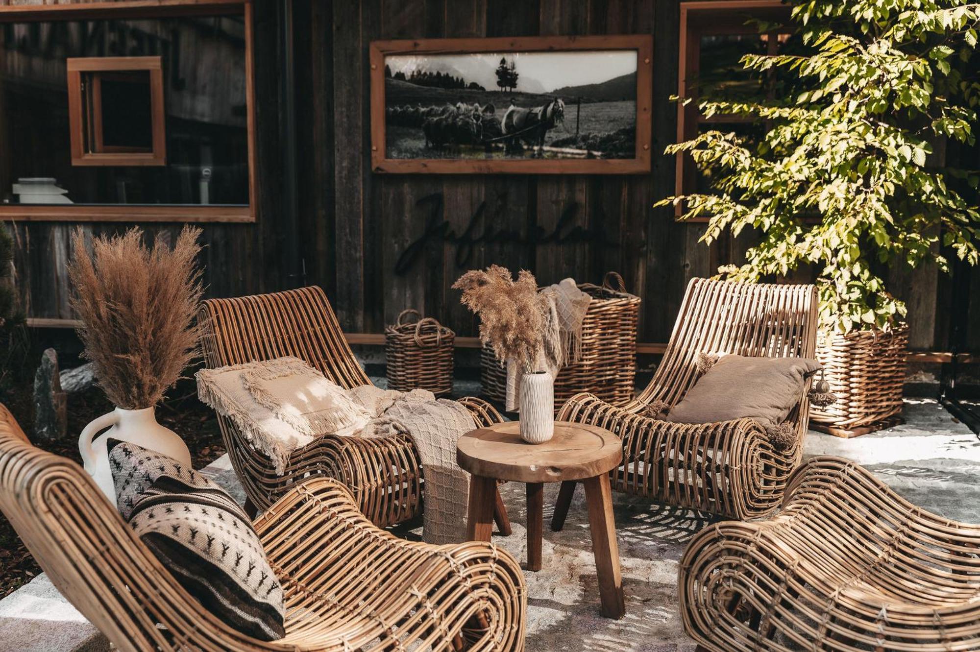 Jufenalm Boho Hotel & Restaurant Maria Alm am Steinernen Meer Exterior photo